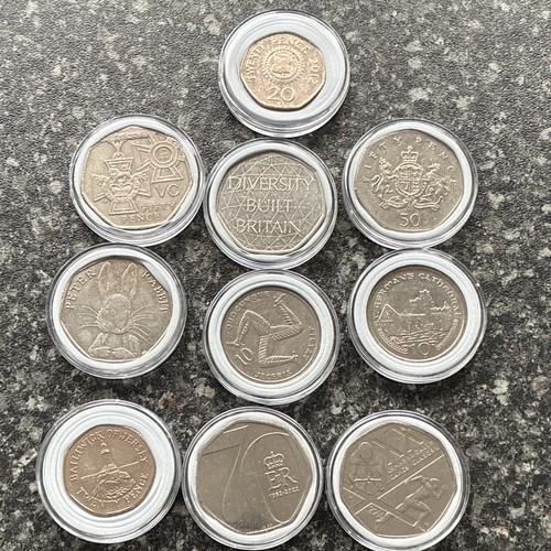 Decimal commemorative coins - uk,