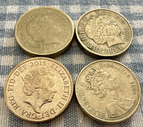 Round 1 coins - uk,