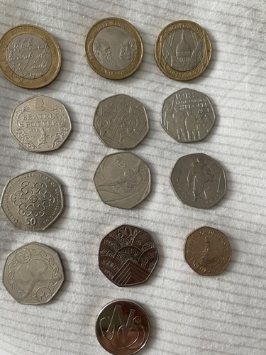 British collectible coins - , from