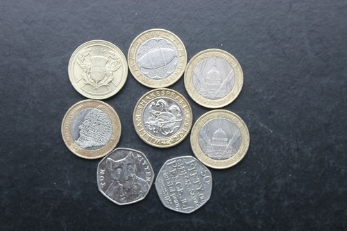 English collectible coins - coins, £2